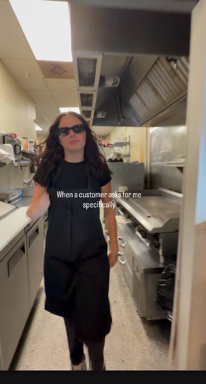 When a customer asks for me specifically 